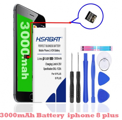 iphone 8 plus 3000mAh Batterie